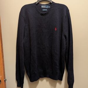 Polo by Ralph Lauren Black Sweater for Men